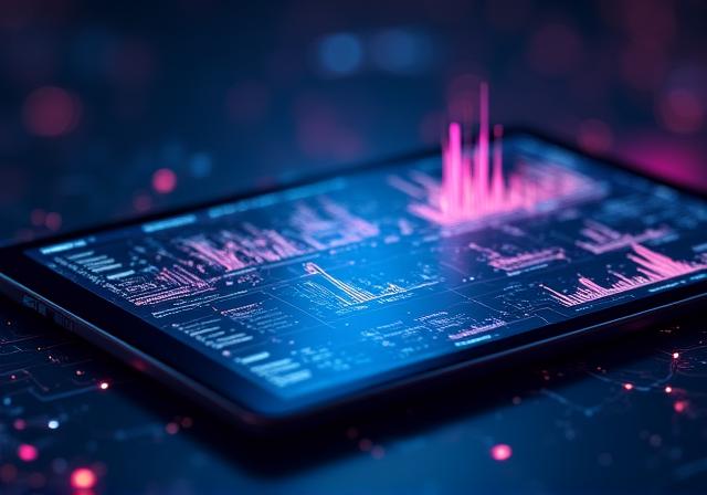 Data visualization dashboard concept